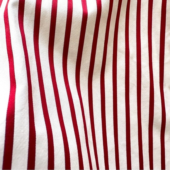 Ike Behar For Neiman Marcus 100% Red Striped Dress Shirt EUC 17 - 33 - Picture 5 of 12